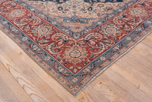 Vintage Kashan Area Rug (8' x 11')
